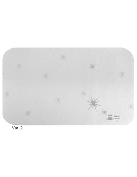 Tapis multifonctions 50x80 cm. Lurex Set 2 pièces