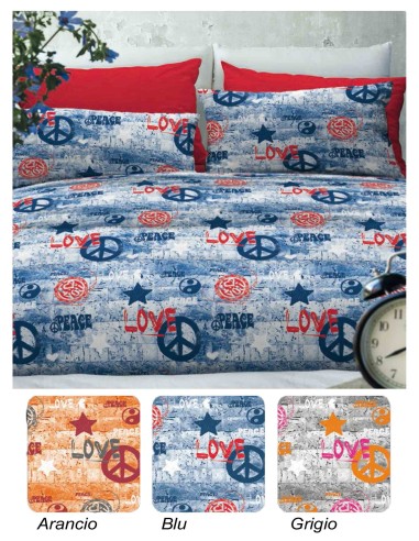 Wall Housse de couette 1 lit 200 x 200 cm