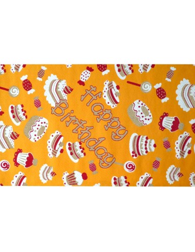 Tappeto passatoia buon compleanno CAKES