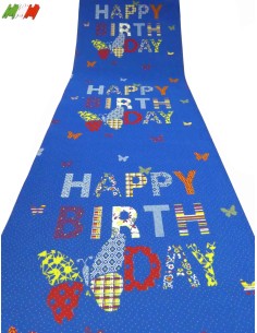 Tapis Lane joyeux anniversaire papillon 2