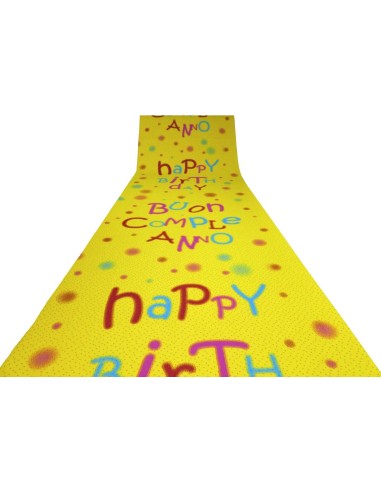 Alfombra Lane feliz cumpleaños GRAFFITI