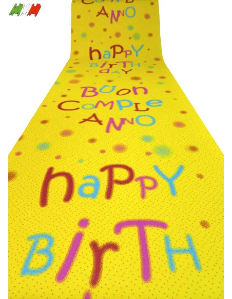 Alfombra Lane feliz cumpleaños GRAFFITI