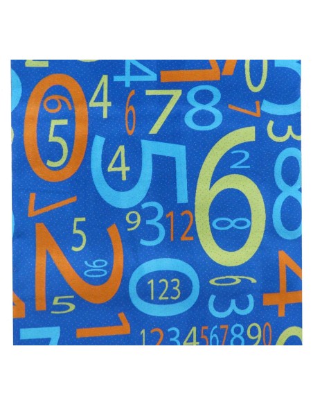 Tappeto corsia su misura taglio a vivo NUMBERS