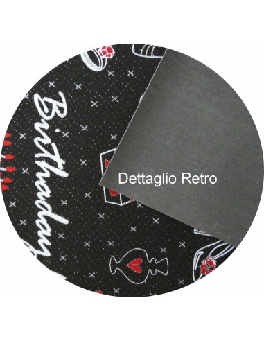 Tapis de couloir taillé sur mesure pour vivre SILUETTE PARTY