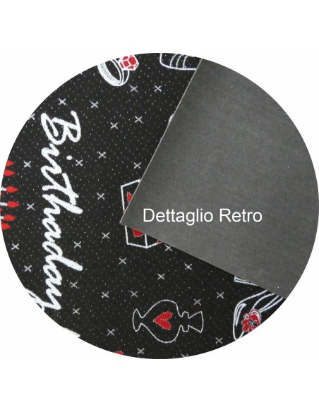 Tappeto corsia su misura taglio a vivo SILUETTE PARTY