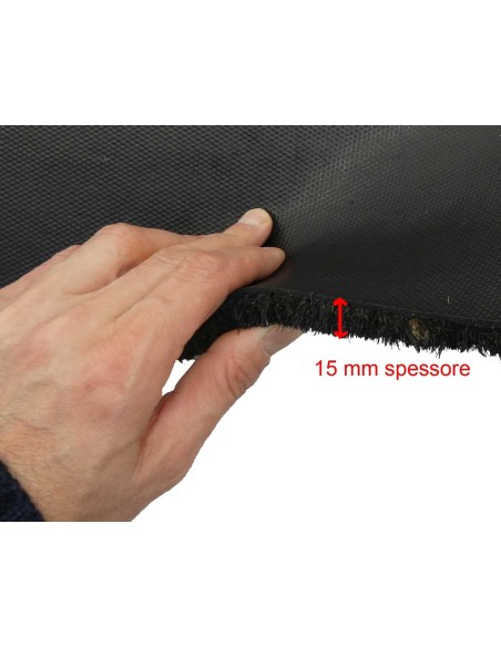 Zerbino Rettangolare in cocco cm. 40X70 ALLEGRO VINO