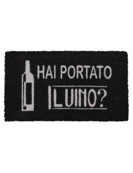 Paillasson rectangulaire en noix de coco cm. 40X70 ALLEGRO VINO