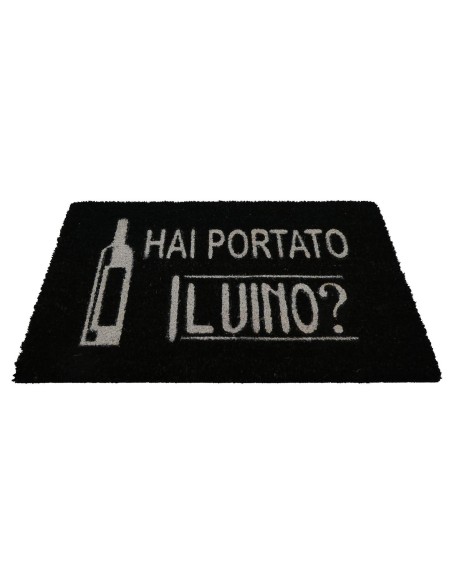 Zerbino Rettangolare in cocco cm. 40X70 ALLEGRO VINO