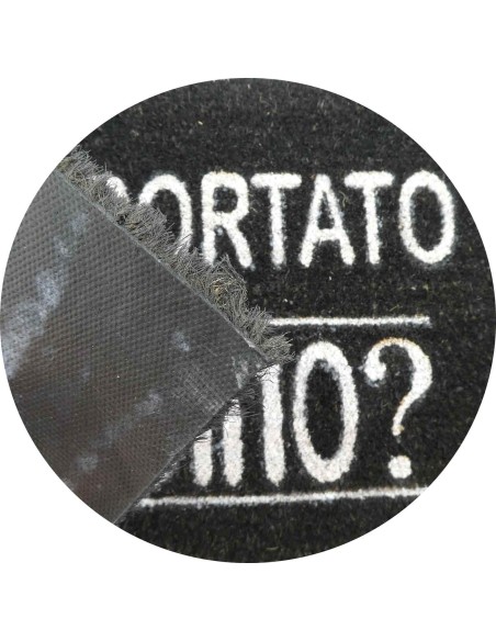 Paillasson rectangulaire en noix de coco cm. 40X70 ALLEGRO VINO