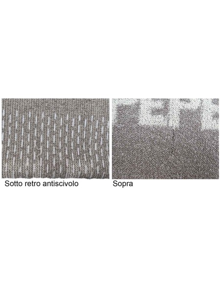 Tapis de cuisine coton antidérapant SALE E PEPE