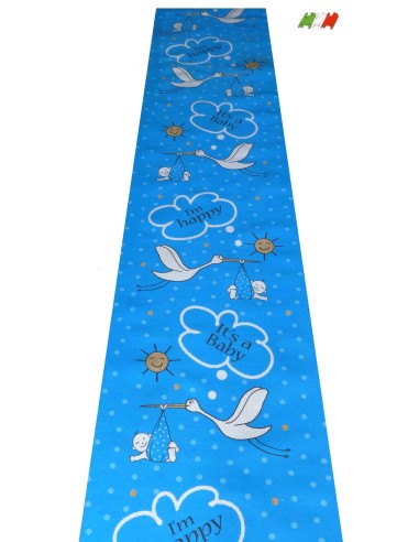 Alfombra nacimiento buena suerte puente BABY