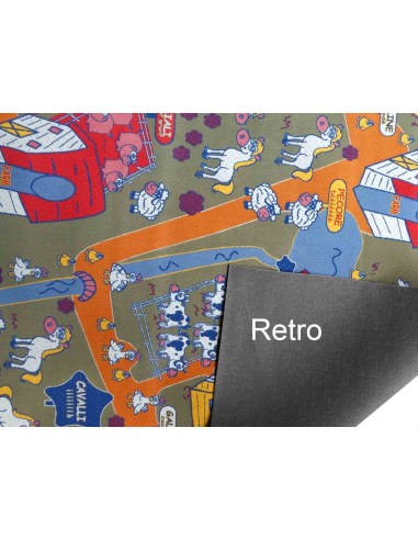 Voie sur mesure tapis coupé à vivre H. 200 cm. FATTORIA