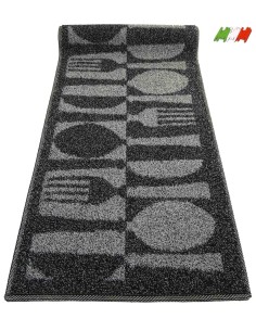 Tapis de cuisine coton antidérapant POSATE 2