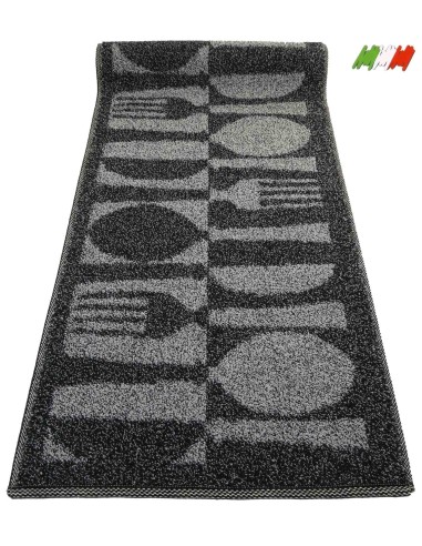 Tapis de cuisine coton antidérapant POSATE