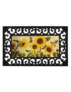 Felpudo coco y goma intercambiable cm 45 X 75 DUPLO