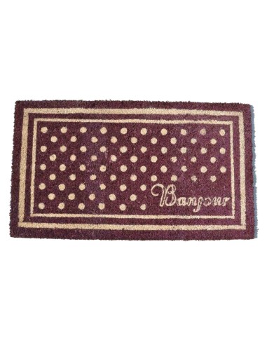 *Zerbino in cocco Pois cm 40X70