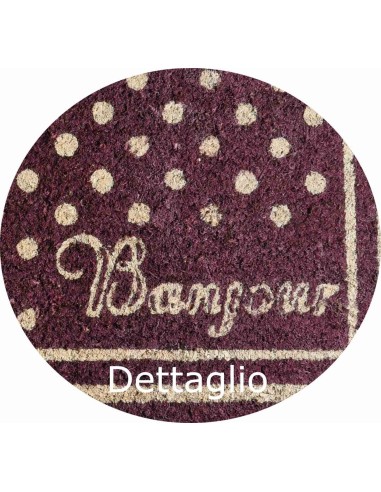 Pois V Kokos-Fußmatte 40 x 70 cm