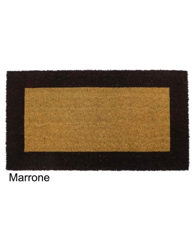Paillasson rectangulaire en noix de coco ECOCO BORDO