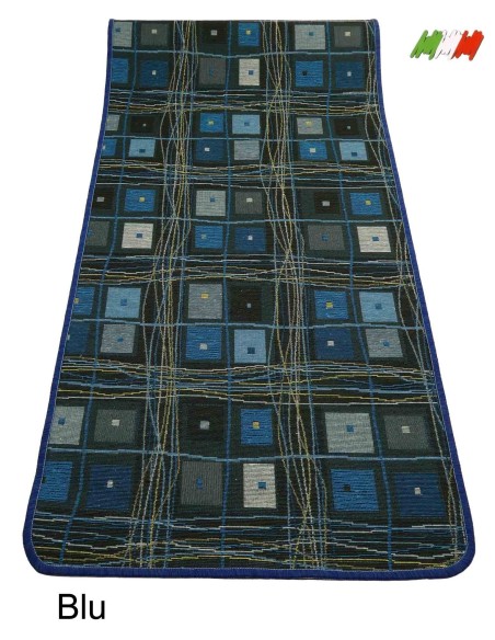 Tapis de couloir polyvalent QUADRO GOBELIN