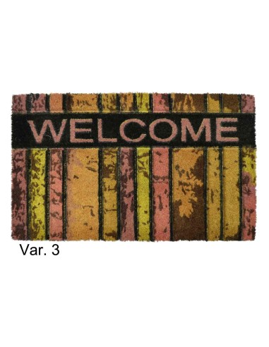 Doormat aus der Kokosnuss-Einmündung 45x75 cm. WOOD E STONE