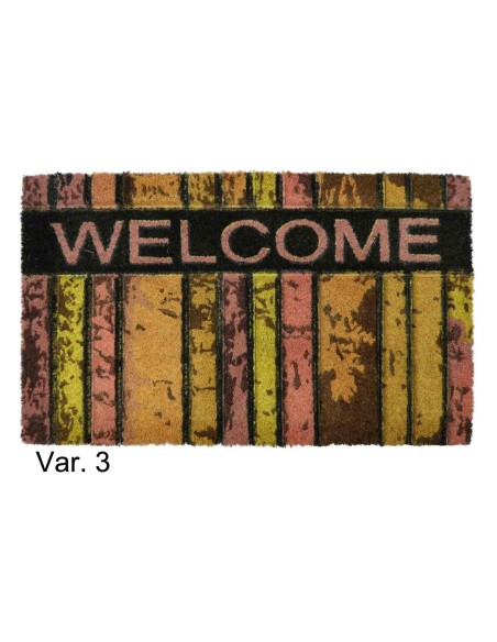 Doormat aus der Kokosnuss-Einmündung 45x75 cm. WOOD E STONE