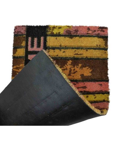 Doormat aus der Kokosnuss-Einmündung 45x75 cm. WOOD E STONE