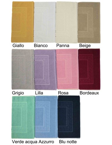 Matte und Sponge Bad mit Anti-Rutsch-Netz TORINO