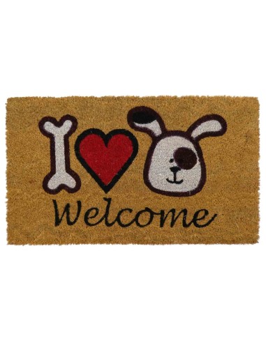 Paillasson rectangulaire en noix de coco cm. 40X70 ALLEGRO CANE