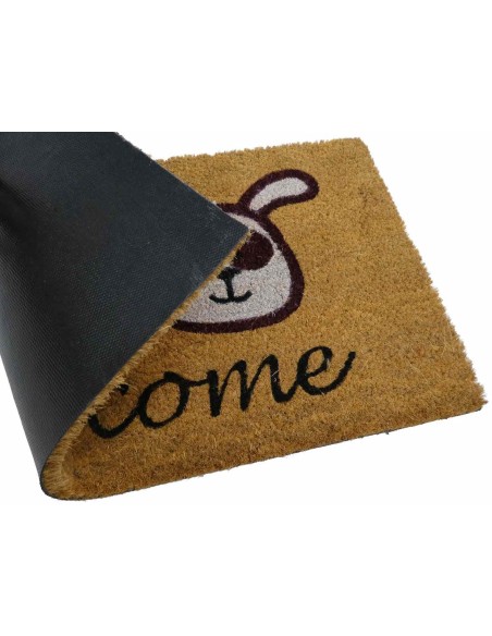 Felpudo rectangular en coco cm. 40X70 ALLEGRO CANE