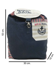 Sac à dos en coton ROYAL MARINE 2