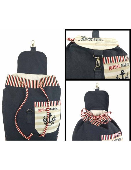 Sac à dos en coton ROYAL MARINE