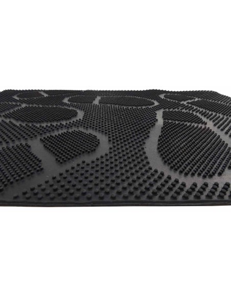 Paillasson rectangulaire 40X60 cm. Caoutchouc SHOE