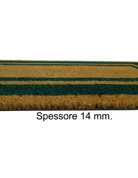 Zerbino in cocco naturale BORDO 14