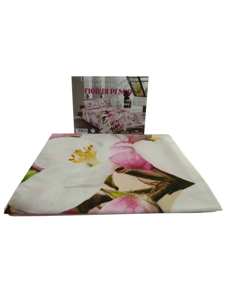 Camas con sábanas dobles con funda de almohada de impresión digital NATURA