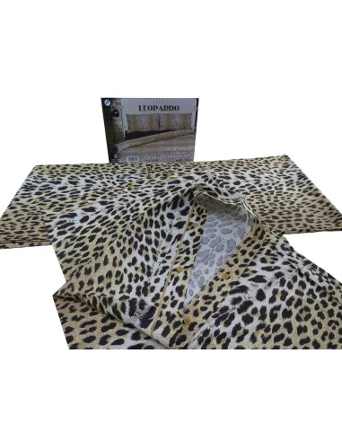 Baumwollbeutel-Bettdecke mit Kissenbefall LEOPARDO