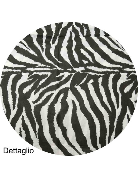 Housse de couette sac en coton avec taies d’oreiller ZEBRA