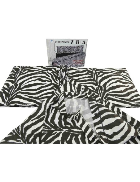 Housse de couette sac en coton avec taies d’oreiller ZEBRA