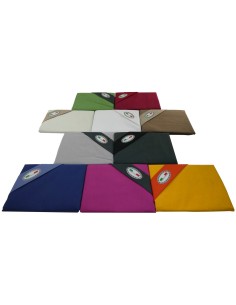 Cubiertas de bolsa con fundas de almohada de dos tonos armonía