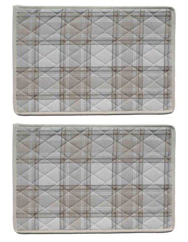 Mesa americana de toallas nr 2 piezas de 33X50 cm. SCOZZESE