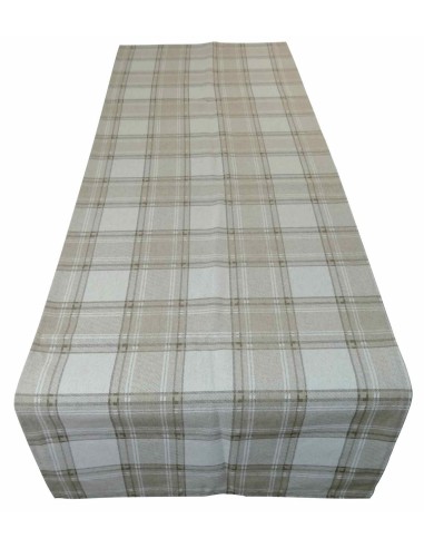 Tovaglia o runner in cotone stampato SCOZZESE OB