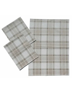 Strofinacci da cucina nr 3 pz cm 50X70 SCOZZESE