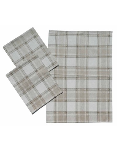 Serviettes de cuisine nr 3 pz cm 50X70 SCOZZESE