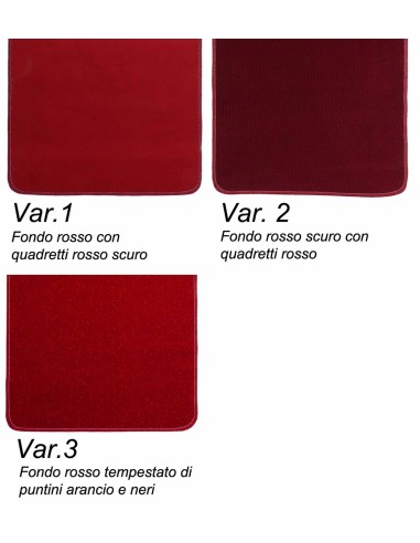 Tappeto cucina passatoia antiscivolo largo 50 cm. RED CARPET