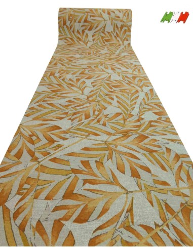 Alfombra de goma resistente a las manchas NATURAL FOGLIE