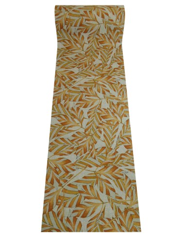 Alfombra de goma resistente a las manchas NATURAL FOGLIE