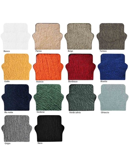 Couvertures de siège, housses de sofa, housse élastique de siège COPRILISCIO