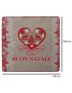 Alfombra pastedged BUON NATALE 2