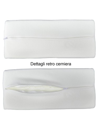 Cuscino sostegno memory 1XTUTTO mezzo cilindro sfoderabile