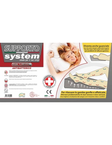 Coussin de jambe de système de soutien de coin amovible