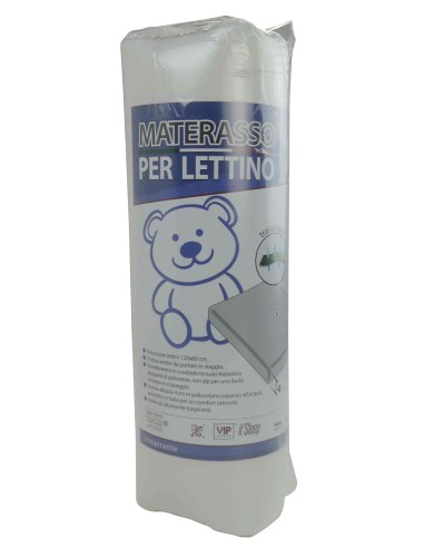 Matelas de lit amovible 60x120 cm.